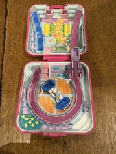 Vintage Polly Pocket Polly World Funfair 1989 with Car