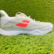 Babolat Jet Tere All Court Womens Size 8 White Running Tennis Shoes Sneakers