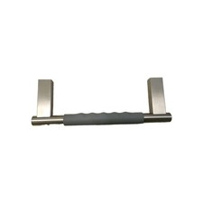 Transolid Maddox 14" Stainless Steel Shower Grab Bar with Non-Slip Silicone Grip