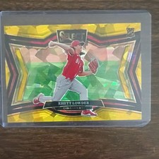 Diamond Level Prizm 2025 Panini Select Rhett Lowder #209 Reds /10