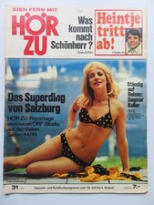 Hörzu 31/1972, Ausgabe Österreich, Dagmar Koller, Heintje, Katja Ebstein, Heino