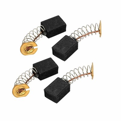 2 Pairs 12x9x6mm Carbon Brushes Power Tool for Electric Hammer Drill Motor  KD &