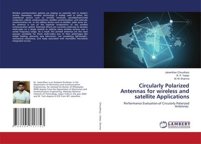 Jaiverdhan Choudhary (u. a.) | Circularly Polarized Antennas for wireless and...