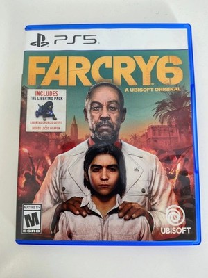 Far Cry 6 (Sony PlayStation 5, 2020) PS5 NEW! w bonus LIBERTAD PACK!! Video Game