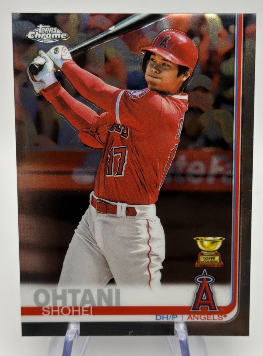2019 Topps Chrome Shohei Ohtani #1 Hitting Rookie Cup | eBay