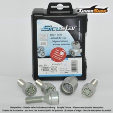 Felgenschlösser Kegel M14x1,5 43mm für Alfa Romeo 159 Brera Spider