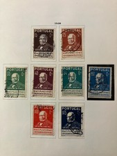 Portugal 1940 - 100 Years of Postal Stamp, Rowland Hill stamps set used