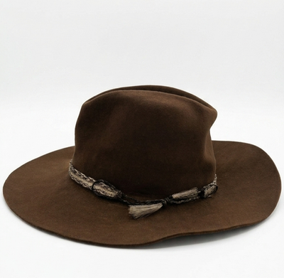帽子 RESISTOL CATTLEMAN 4xxx Vintage Resistol 4XXXX Beaver Cattleman Western Hat Mink Brown