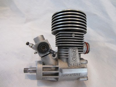 Vintage NOVAROSSI REX 350 .21 RC Car Engine with O.S. 4D