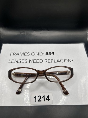 Michael Kors Mk597 278 Eyeglasses Frame Only Brown Oval 130mm
