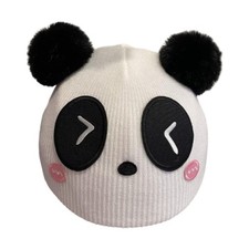 Panda Ski Helmet Cover Knitted Cap Lovely Creative Fun Birthday Gift