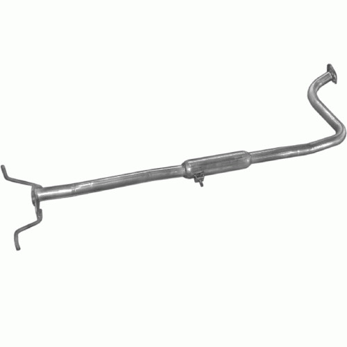 Silencieux intermédiaire Mazda 121 pour rénover l'échappement des berlines 1.3