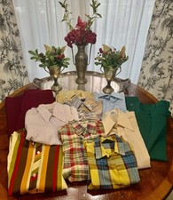 Wholesale Vintage 1970s Group of Boys Clothing- 10 Total Pieces