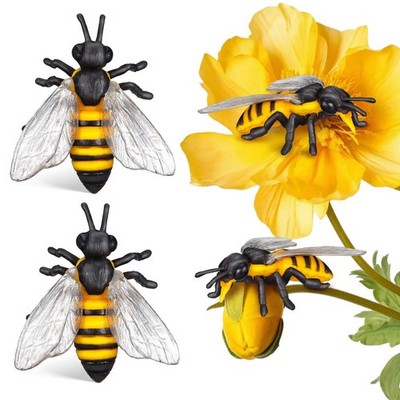 Realistisches Modell Honigbiene 3 Stück Kunststoff Insektenfiguren Nachhaltig...