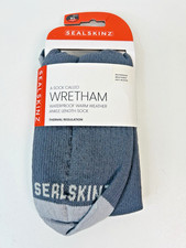SealSkinz Wretham Waterproof Warm Weather Ankle Length Socks Unisex Size XL