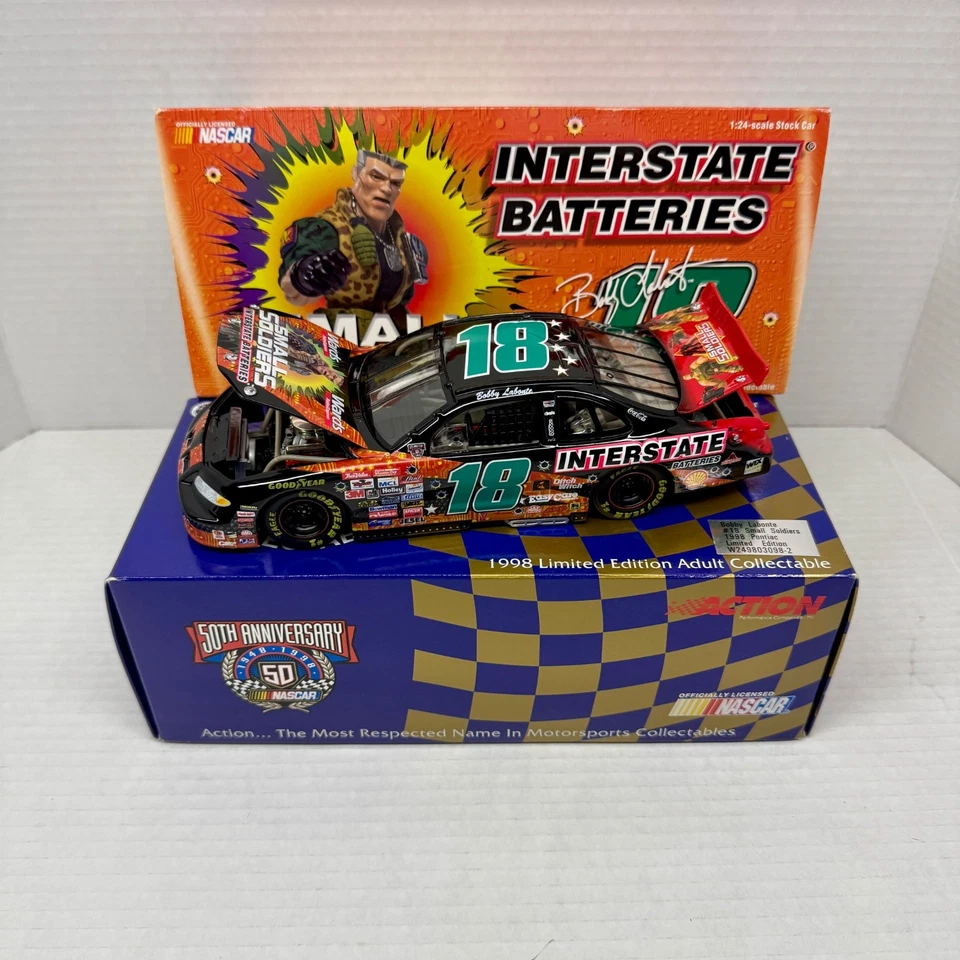 Bobby Labonte #18 Small Soldiers 1998 Pontiac Nascar Diecast Interstate Battery - Image 2 of 4