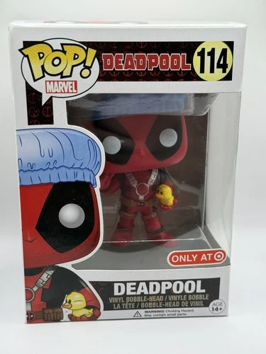 Funko Pop! Vinyl: Marvel - Deadpool (Shower Cap w/ Ducky) - Target Exclusive