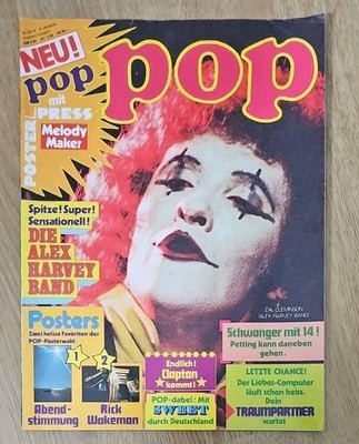 POP 24 / 1974 Zal Cleminson/Rick Wakeman/Kin Pin Meh/Alex Harvey/SWEET  (E742)