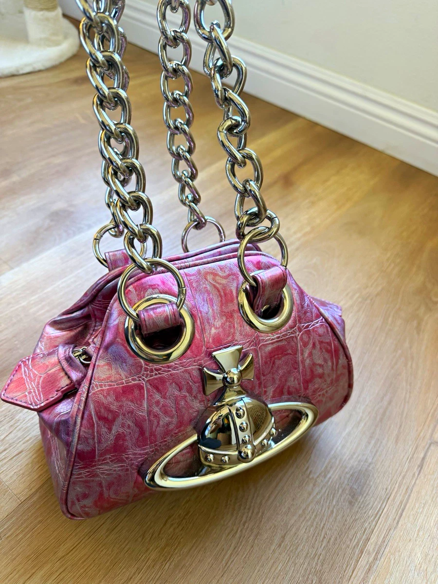 Vivienne Westwood Pink Leather Exterior Bags & Handbags for Women