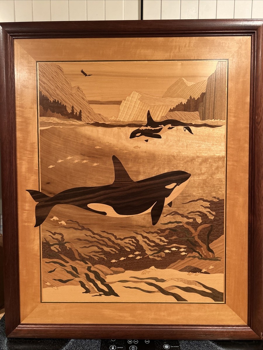 Fantastic Marquetry Work By Jeffrey Alan Nelson Hudson River Inlay