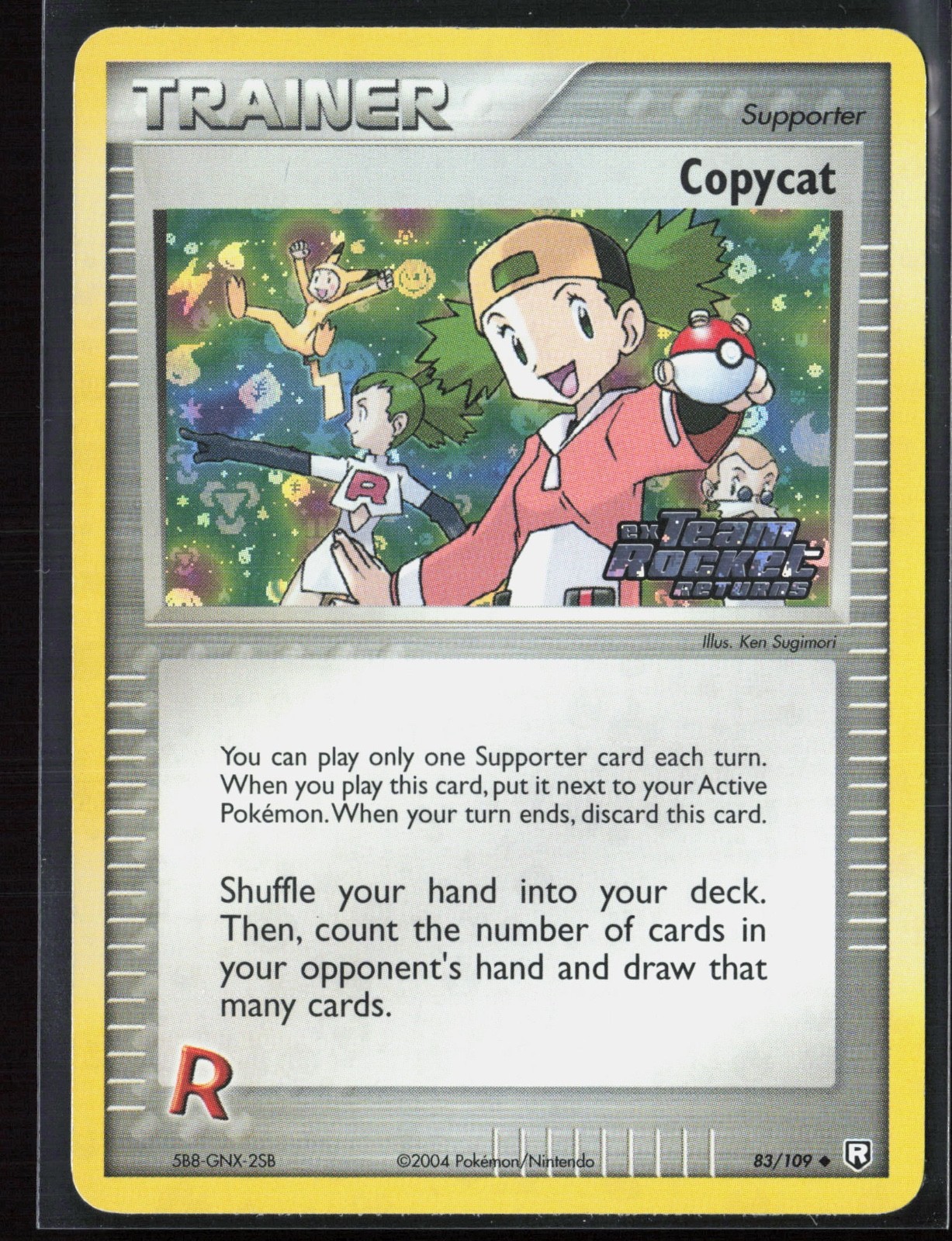 #2 Copycat 83/109 EX Team Rocket Returns 2004 Reverse Holo Pokémon Card
