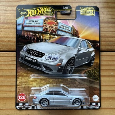 Hot Wheels 2008 Mercedes-Benz CLK 63 AMG Black Series Premium Boulevard # 129