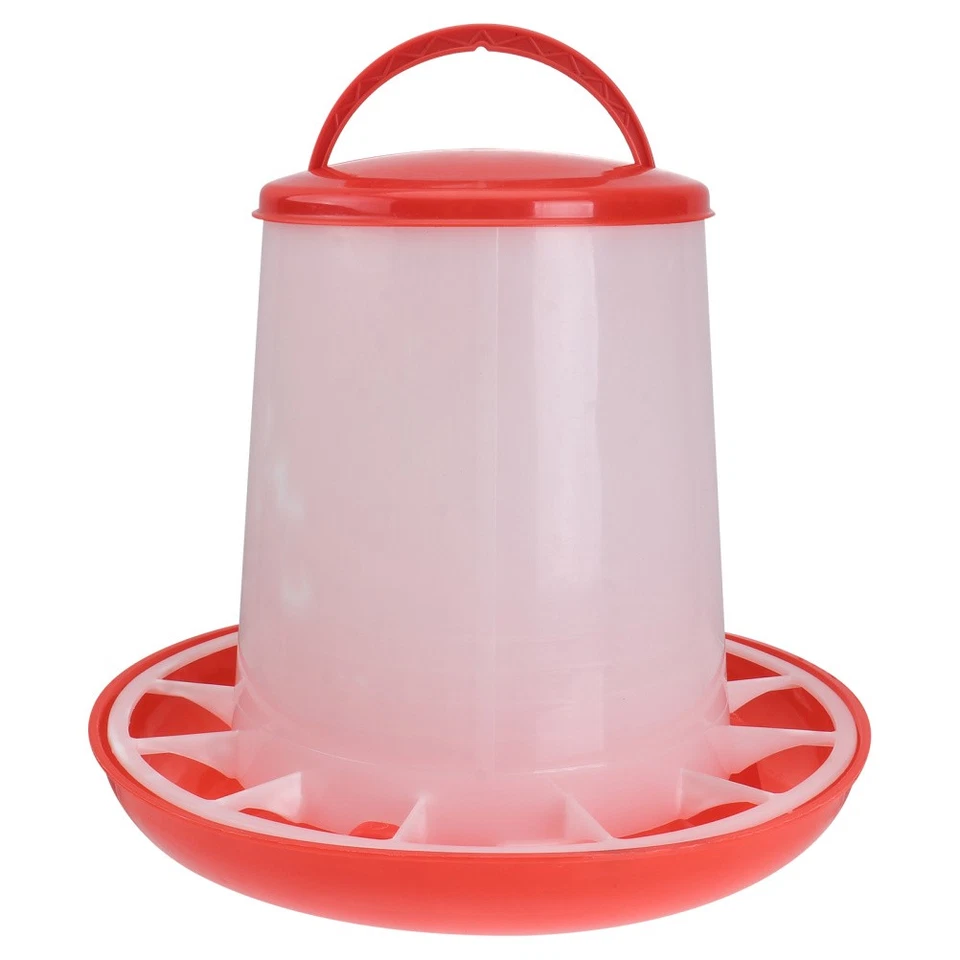  Futterspender Für Hühner Futterautomat Geflügel Viehfutterautomat - Bild 2 von 4