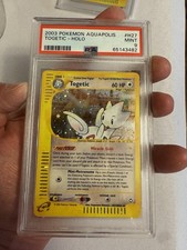 2003 Pokemon - Togetic Holo Rare E Reader Aquapolis H27/H32 - PSA 9 Mint! WOTC on eBay