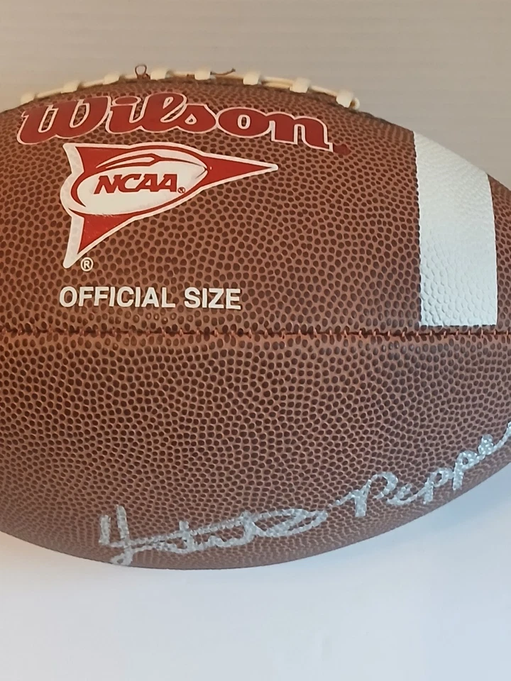 Jabrill Peppers #5 Autographed NCAA Football - Image 4 of 4