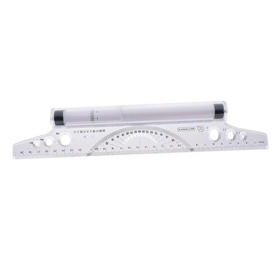 30cm Rollen Parallel Lineal Zeichnen Kreise Winkel Linien Messwerkzeug