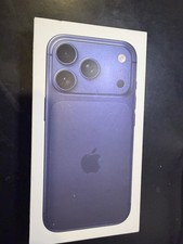 iphone 17 pro Box Only For Sale With Inserts no Charger No Cable No Headph