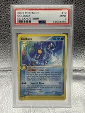 2003 POKEMON EX SANDSTORM #17 GOLDUCK PSA 9