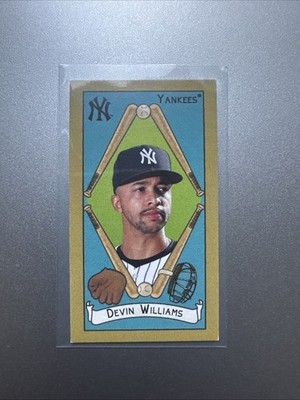 2025 Topps T205 Devin Williams New York Yankees Blank Back Variation /25 SSP
