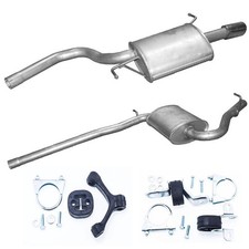 Mitteltopf Endtopf  Auspuff  fur Audi A4 2.0 1984ccm  Bj.12/00-06/08+Montagesatz