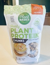 Podstawy roślinne - Obfite białko roślinne - Niearomatyzowane kawałki, 1 funt, Non-Gmo, Gluten F