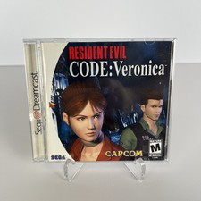 Resident Evil CODE: Veronica for Sega Dreamcast 2000 w/ Registration Card