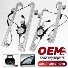 Power Window Regulator Wmotor Front Left Right For 99-06 Silverado Sierra 1500