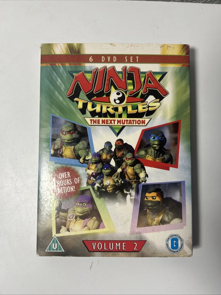 Teenage Mutant Ninja Turtles The Next Mutation Vol 2 DVD Box Set 6 Disc TMNT - Image 3 of 4