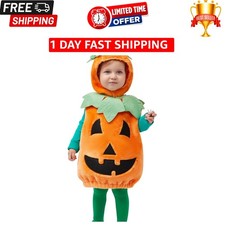 Durable and Safe Pumpkin Costume Set for Toddler Kids - Perfect for Halloween