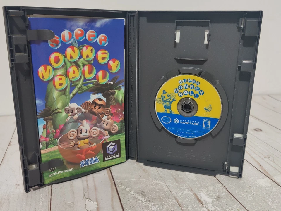 Super Monkey Ball Nintendo GameCube Players Choice With Manual Tested Working - Image 2 of 4