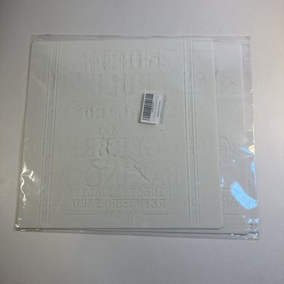 Christmas Stencils Reusable Holiday Drawing Stencil 8 pieces Signs Decor