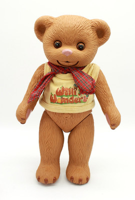 Willi Wunder Zapf Creation 90er Jahre Schlafaugen Pipi-Funktion Puppe Teddy Bär