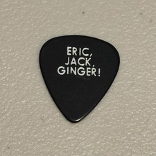 CREAM ERIC CLAPTON 2005 REUNION TOUR GUITAR PICK ERIC JACK GINGER PLECTRUM RARE