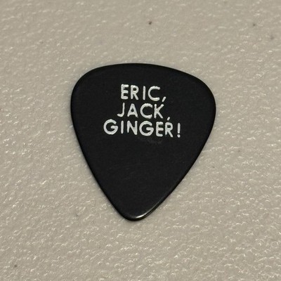 CREAM ERIC CLAPTON 2005 REUNION TOUR GUITAR PICK ERIC JACK GINGER