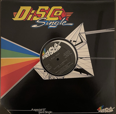 David Lampell- I Ran Iran / Iranian Groove- Rare 12'' Vinyl (Prism) Near-Mint