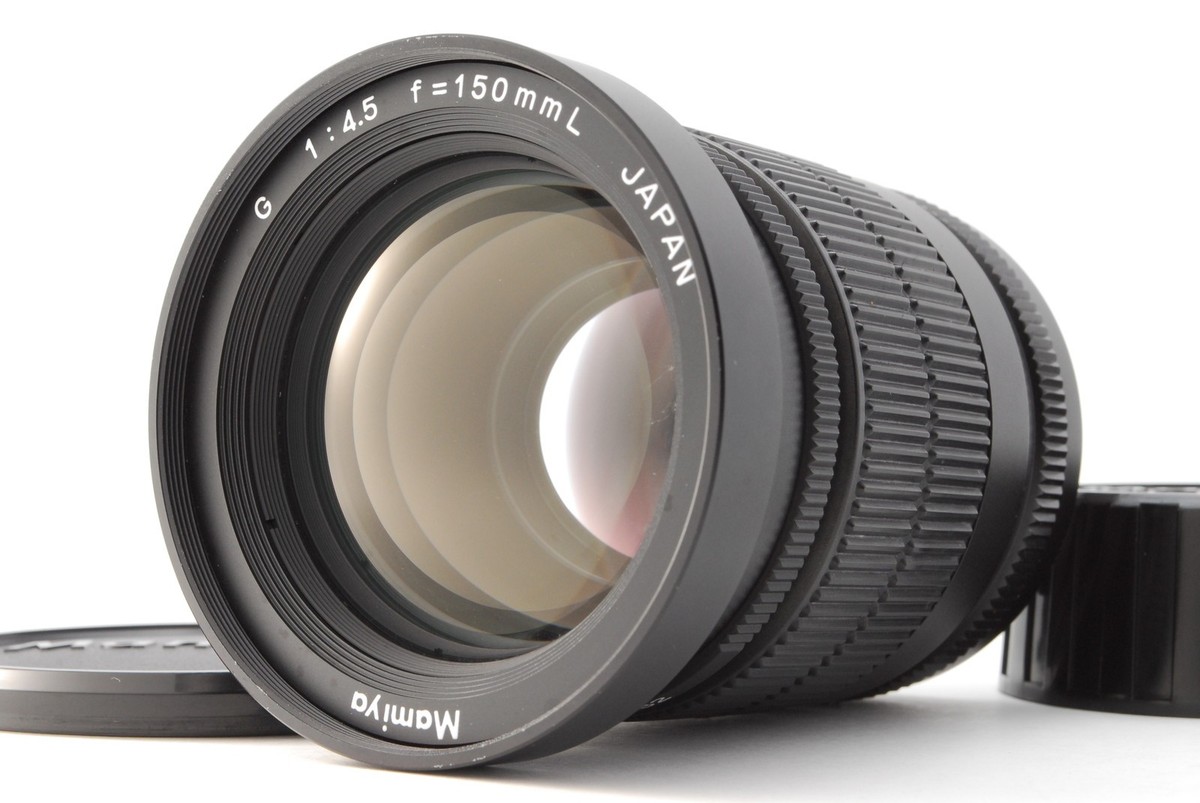 レア品 マミヤ Mamiya G 150mm F4.5 L 現状品 Exc+5] Mamiya G 150mm F4.5 L MF Lens For New Mamiya 6 From JAPAN