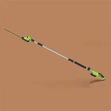LPHT12022 20V 20" Cordless Pole Hedge Trimmer W/ 2.0AH Battery & Fast Charger