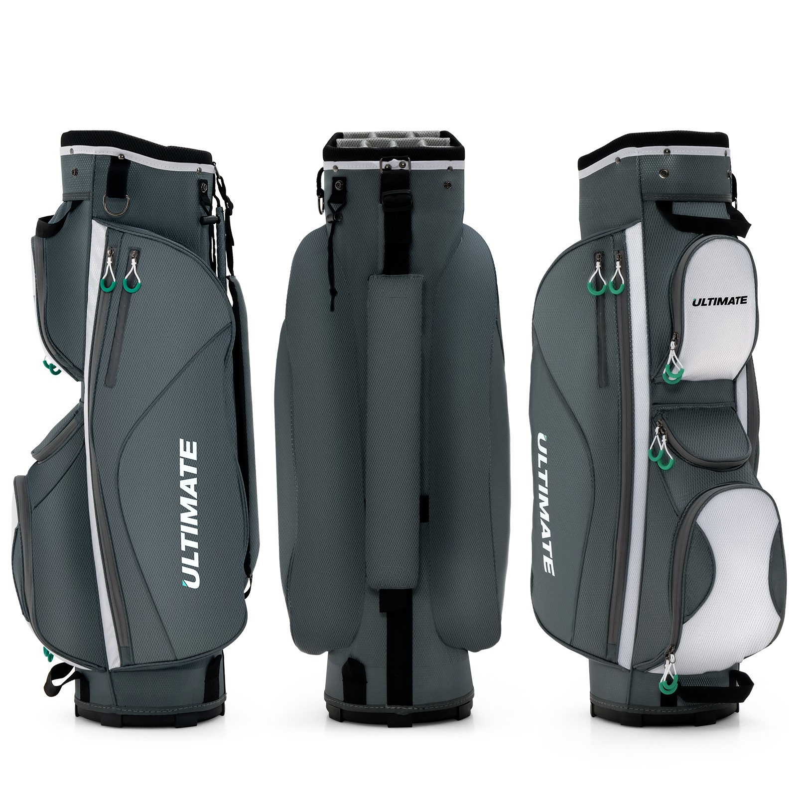 Golf Stand Bag, Lightweight Golf Cart Bag w/ 14 Way Top Full-Length Club