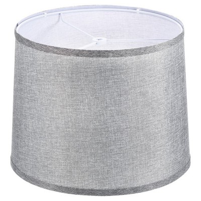 Trommel Lampenschirme für Tischleuchten 11.6'' Oben x 12.6''  x 9.8''Hohe Grau