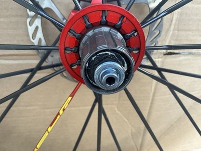 Mavic CrossMax Wheelset, SLR SSC red Disc brake, 26” Lefty